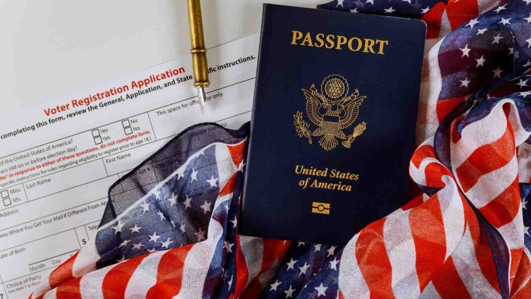 U.S. passport and voter registration form – I-485 adjustment of status and green card application process