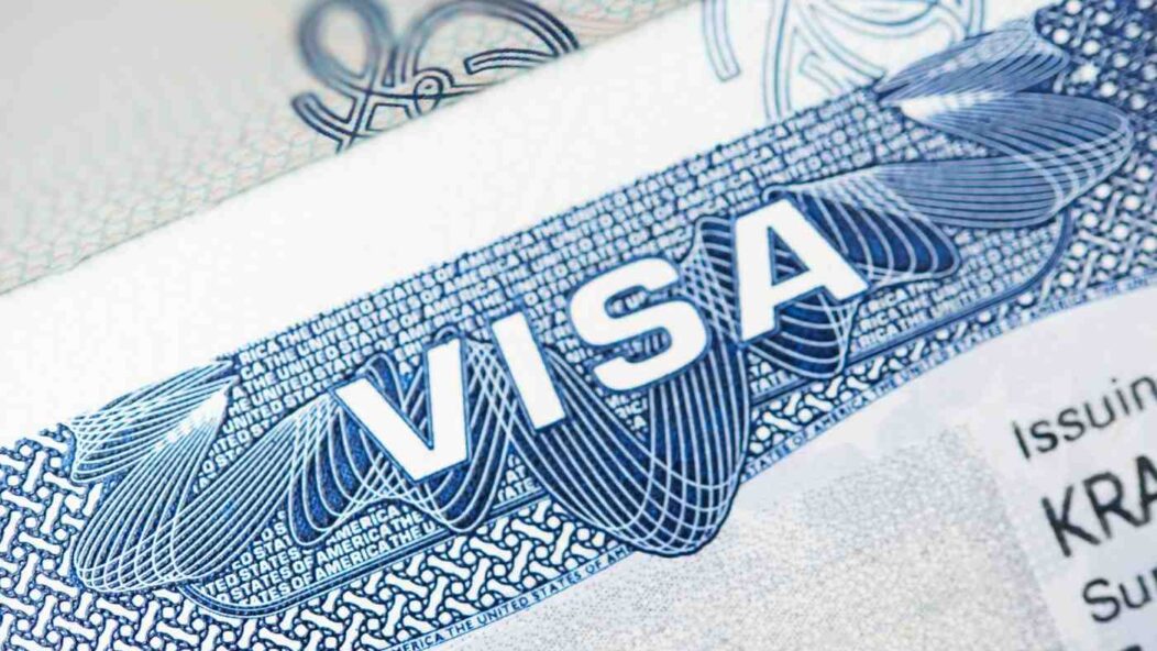 H-1B visa document close-up representing preparation for H-1B lottery season and employer compliance