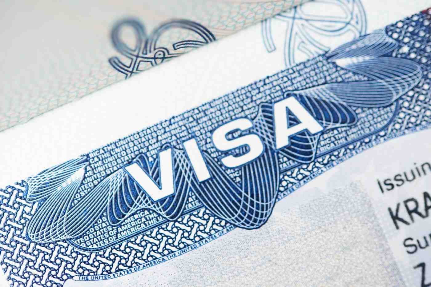 H-1B visa document showing U.S. visa stamp related to employer compliance and public access file requirements