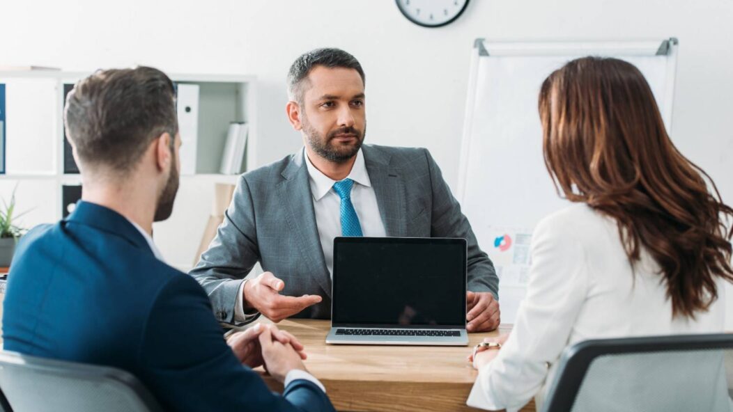 OPT employment compliance meeting for international students discussing legal risks and travel documentation.